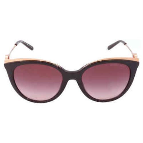 Michael Kors Cordovan Gradient Cat Eye Ladies Sunglasses MK2162U 33448H 53
