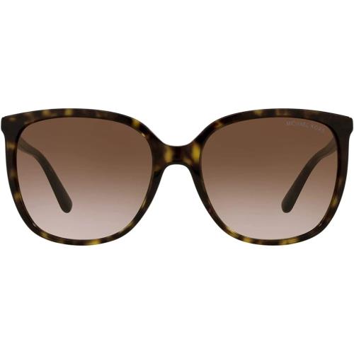 Michael Kors MK2137U Anaheim Brown Square Women Sunglasses