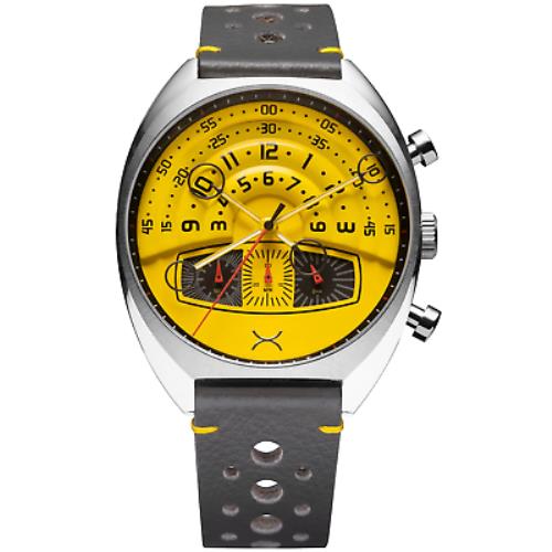Xeric Halograph Iii Chrono Caution Yellow Watch