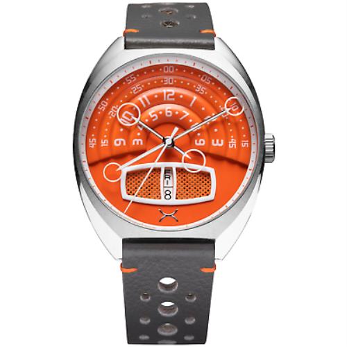 Xeric Halograph Iii Automatic Racing Orange Watch
