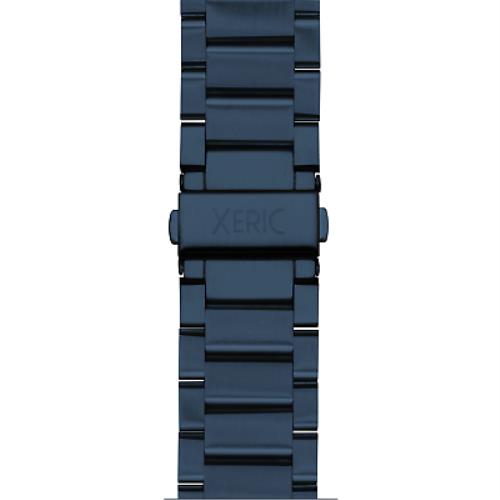 Xeric 22mm 3-Link SS Bracelet Blue