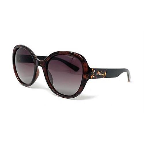 Polaroid Women`s Polarized Sunglasses Pld 4073/S 086/LA Brown Havana 55mm - Brown , Brown Havana Frame, Brown Gradient Lens