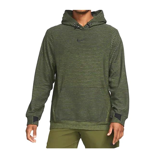 Nike Pro Therma-fit Adv Fleece Pullover Hoodie Men`s M / 2XL Green