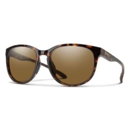 Smith Optics Lake Shasta Cateye Sunglasses in Tortoise/chromapop Polarized Brown