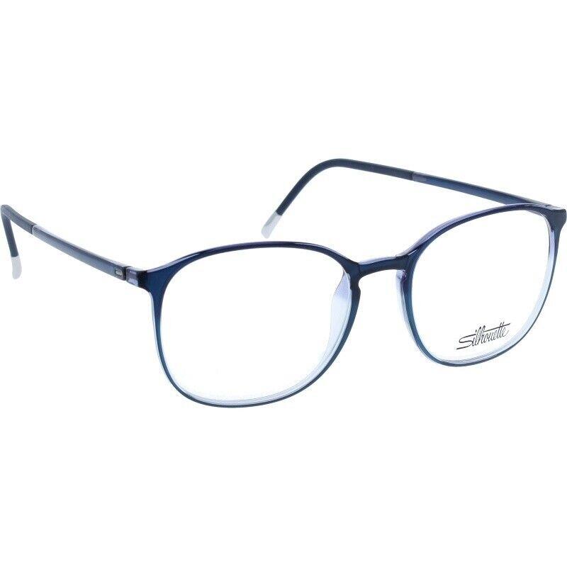 Silhouette Eyeglass Frames Spx Illusion 2935 4510 Blue 53mm