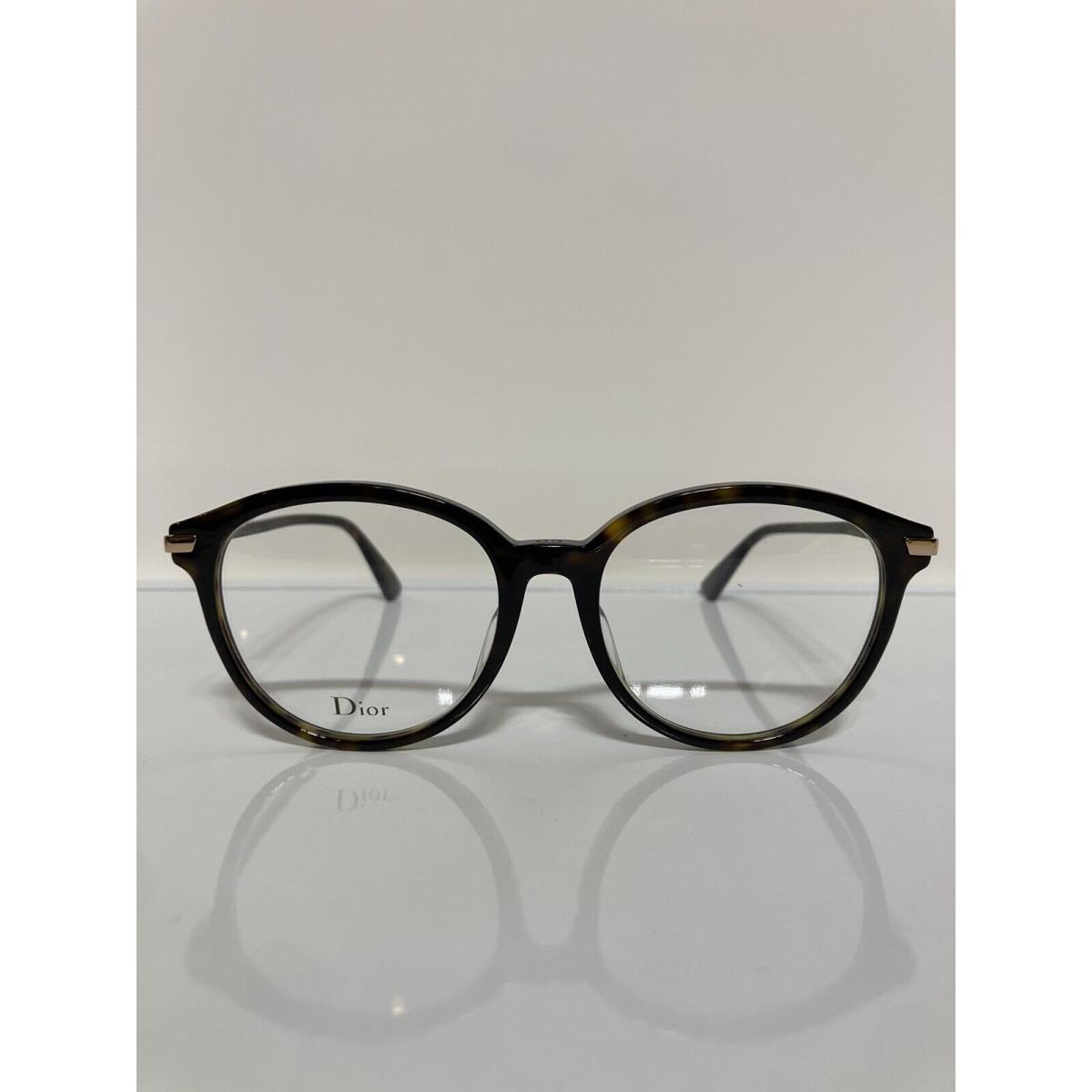 Dior Essence 18F 086 Havana Round Acetate Eyeglasses 51mm