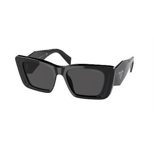 Prada 08YSF Sunglasses 1AB5S0 Black