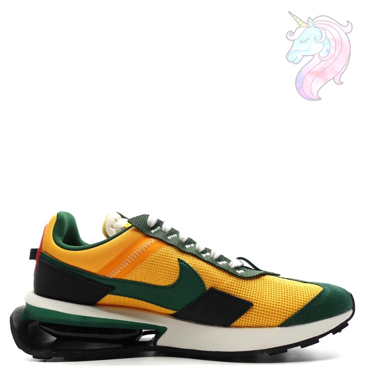 Nike Air Max Pre-day University Gold Green Shoes Men`s Size 9 DM0008-700