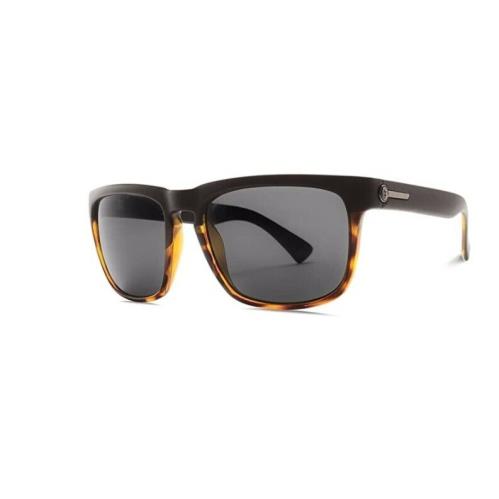 Electric Knoxville Sunglasses Darkside Tort with Grey Polarized Lens