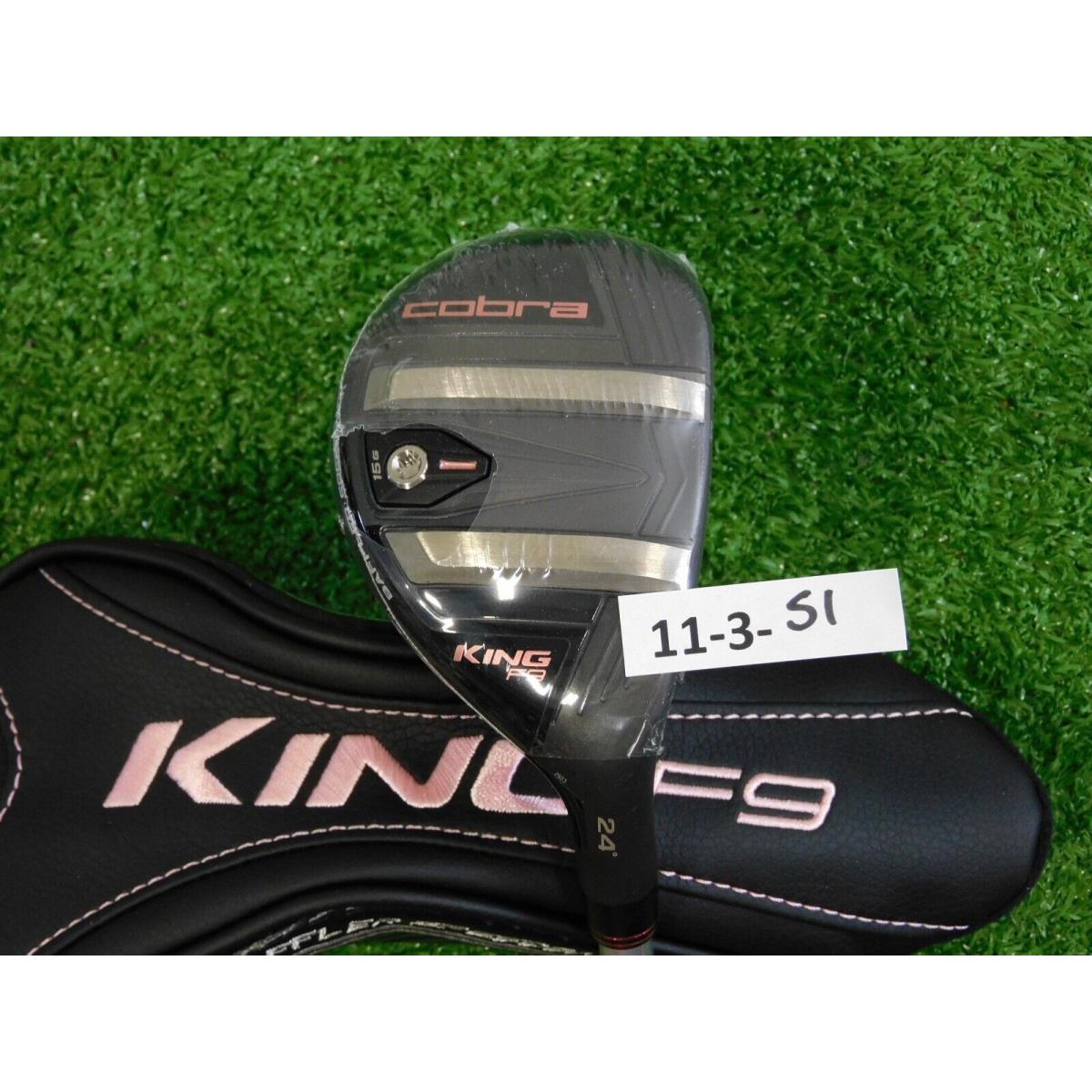 Cobra King F9 Speedback 24 Womens 5 Hybrid 50 Ladies Graphite w Headcover