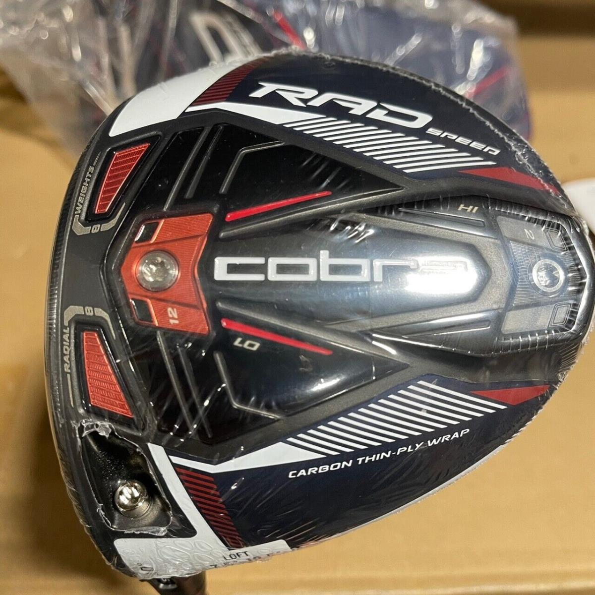 Cobra Golf Radspeed 10.5 Degrees Stiff Left Handed Golf Club