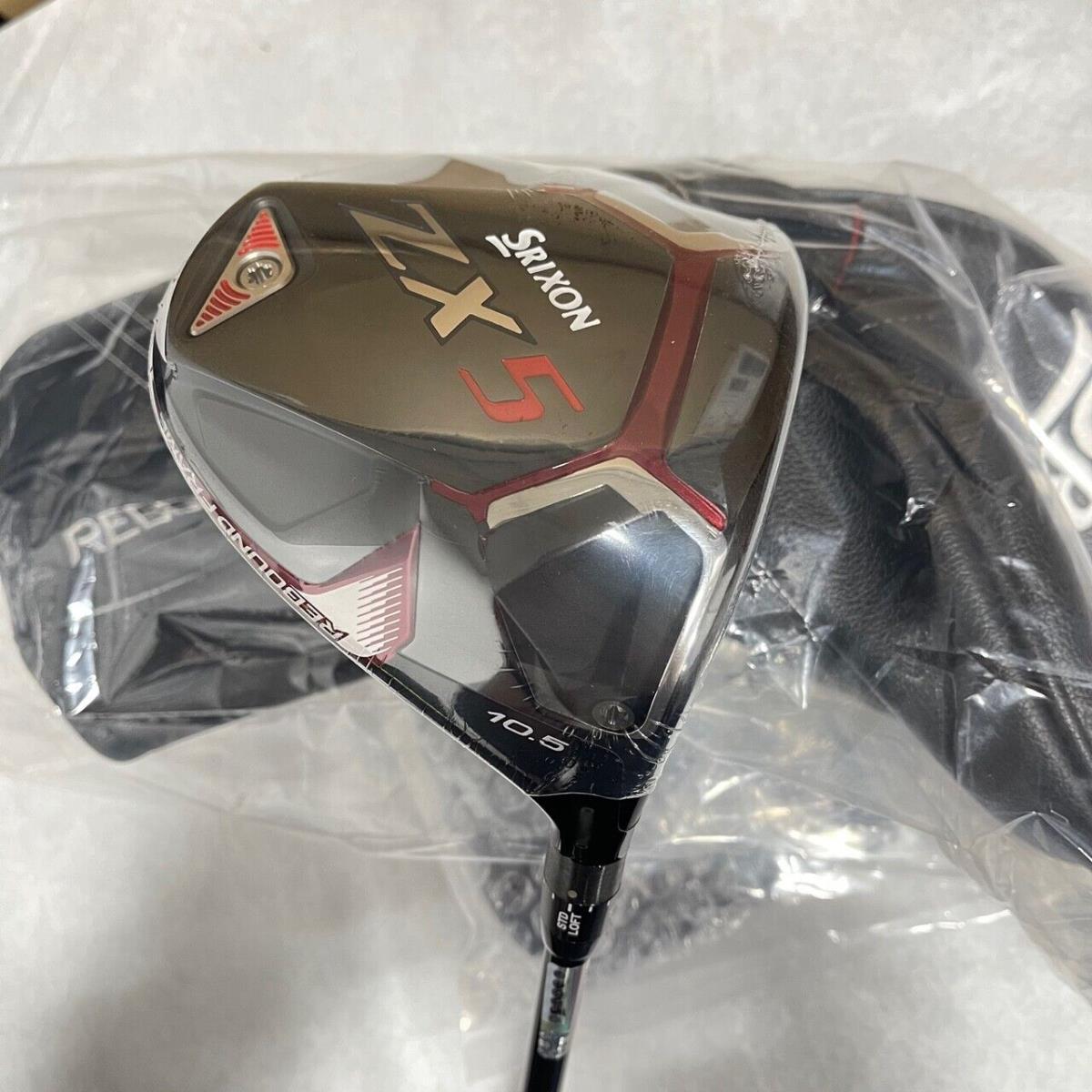 New/ Srixon ZX5 Driver 10.5 RH - Hzrud Smoke Rdx Regular W/hc Tool