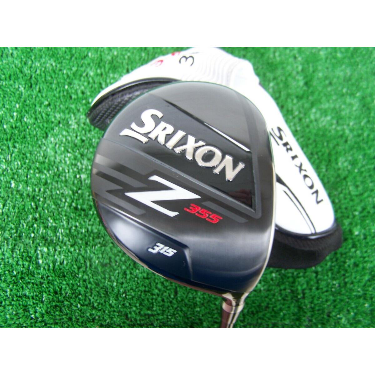 Srixon Golf Z 355 15 Degree 3 Fairway Wood Graphite Kuro Kage X Stiff Shaft