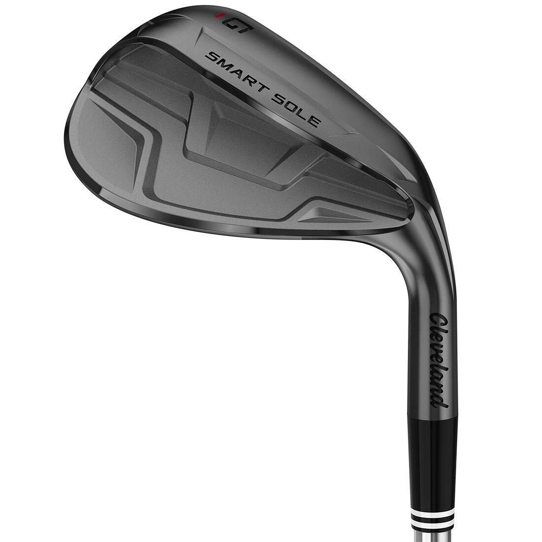 Cleveland Smart Sole 4 Black Satin G 50 Gap Wedge Steel Shaft