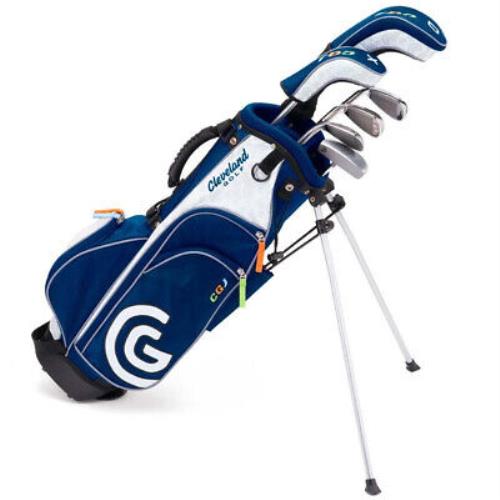 Junior Cleveland Complete Golf Club Set Driver Iron Bag Sz Medium Ages 7-9