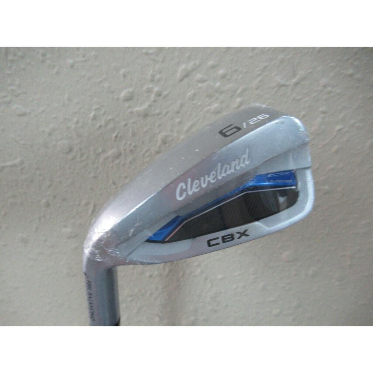 Left Hand Cleveland Launcher Cbx 6 Iron Dynamic Gold Dst 98 R300 Regular