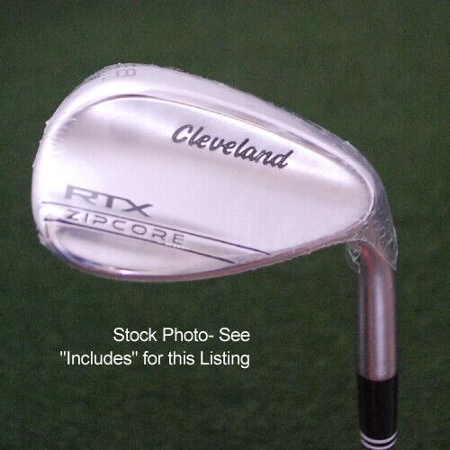 Cleveland Golf Rtx Zipcore Tour Satin Wedge - Lob Wedge 58 Full Grind-new