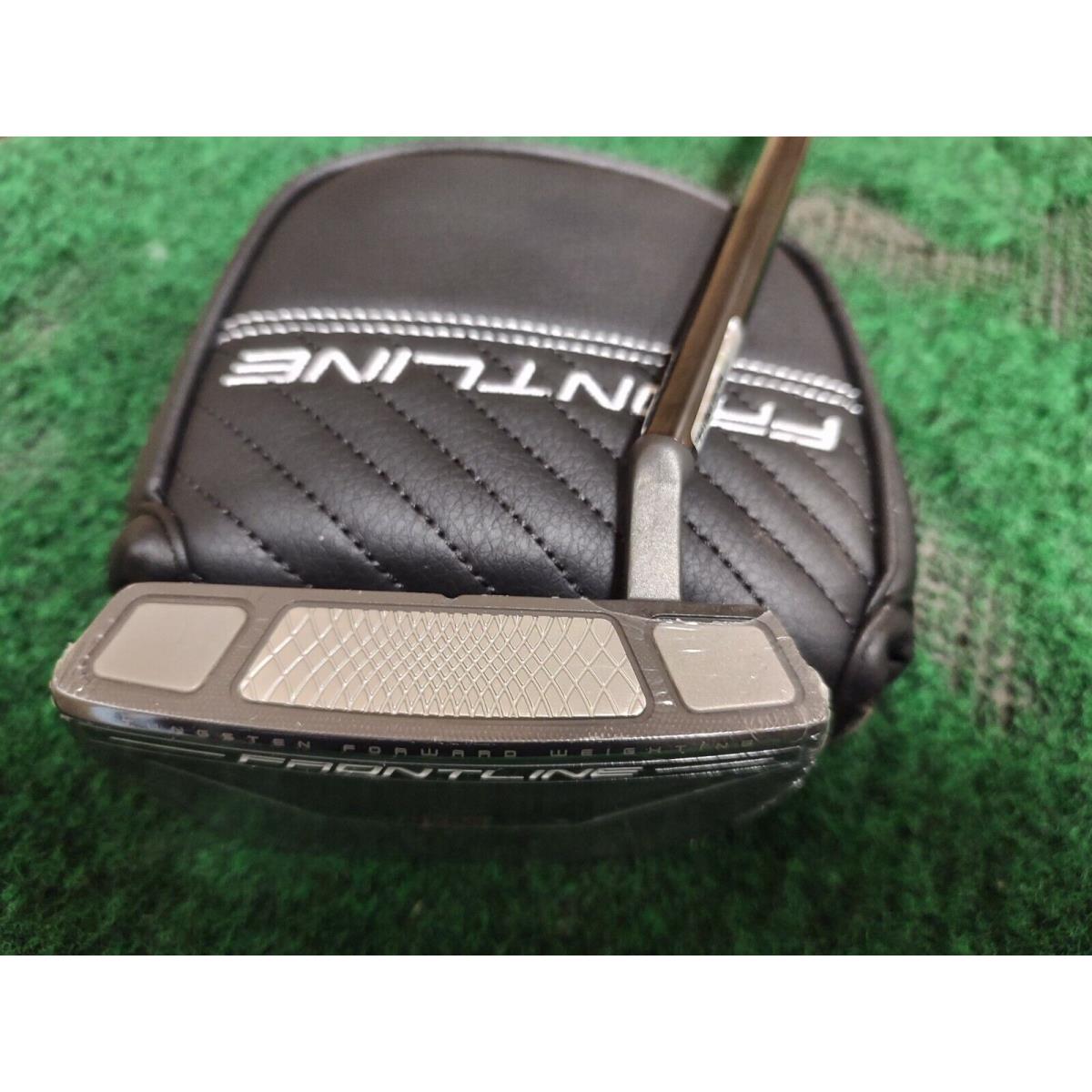 Cleveland Golf- Frontline 10.5 Single Bend Putter 34 w Headcover Slight Arc