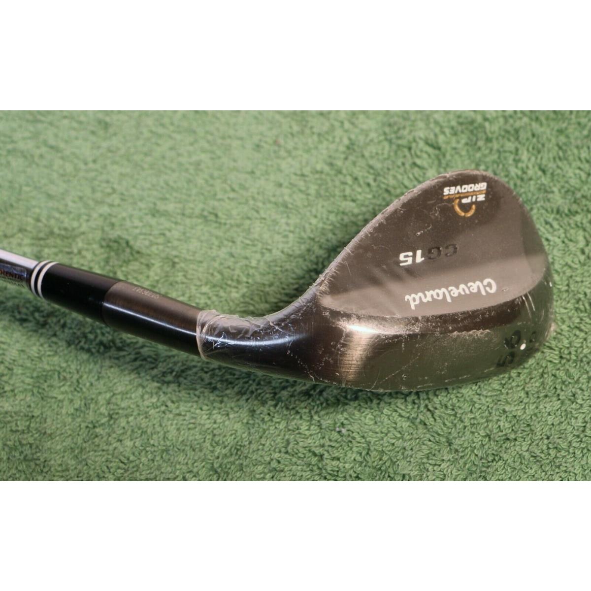 RH Cleveland CG15 56 Loft 1-Dot 10 Bounce Black Pearl Non-conforming Wedge