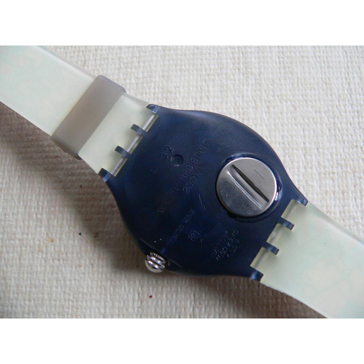 Swatch patented water resistant on sale 200m