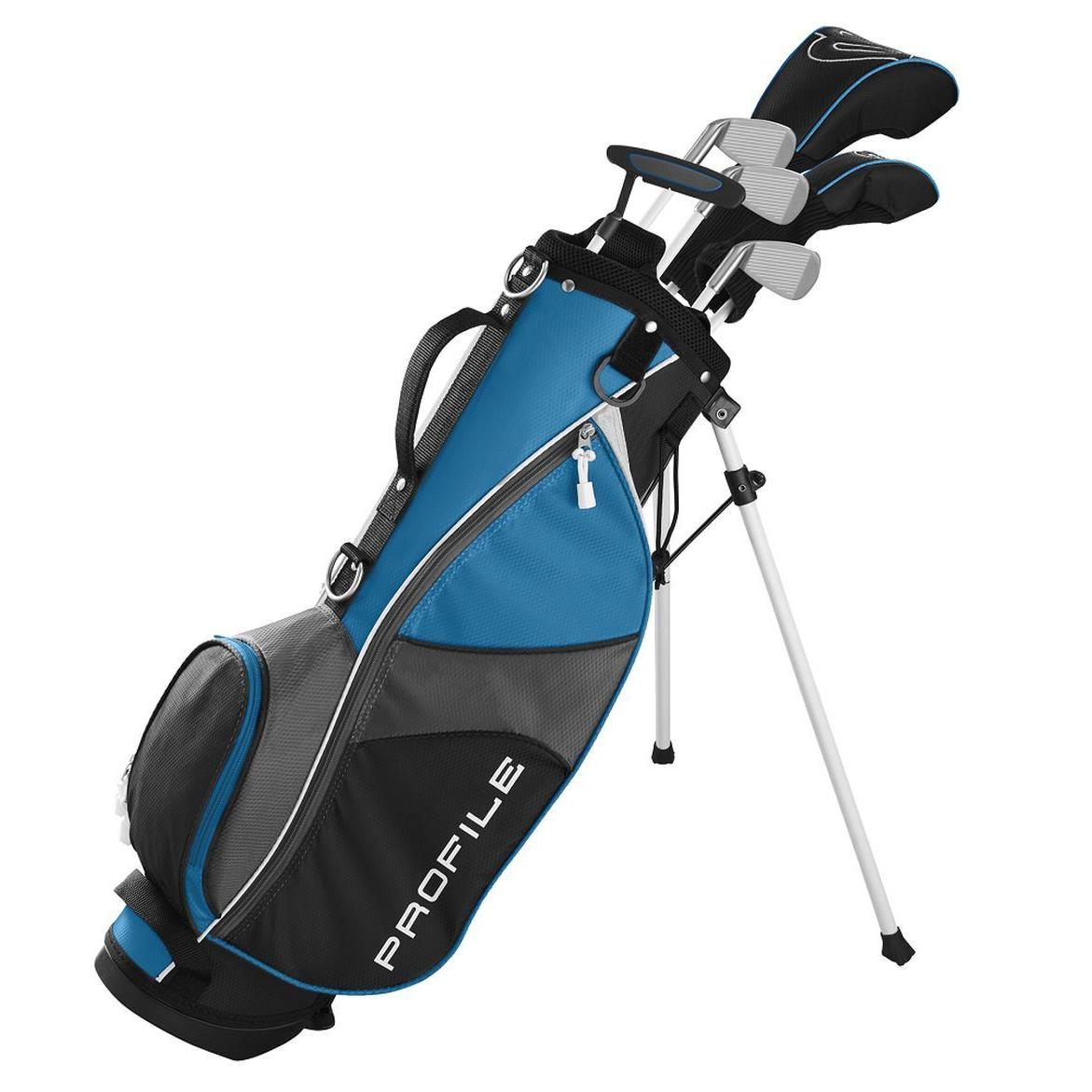 Wilson Profile Jgi Junior Complete Set 7pc Lrg Blue Carry Bag - Blue