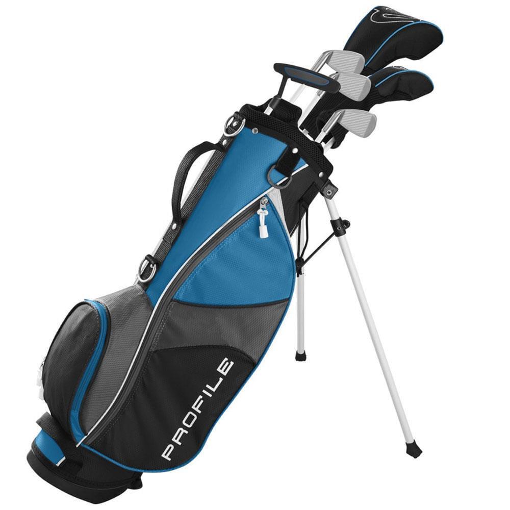 Juniors` Wilson Profile Jgi Package Set - RH Large 9pc. Blue/black