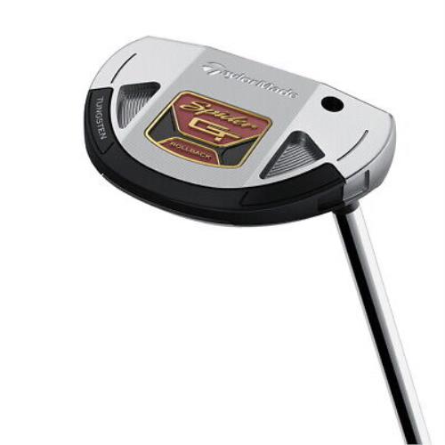Taylormade Spider GT Roll Back #3 Spider GT Roll Back 3 Black/silver Putter 35 Right Hand - Black, Silver
