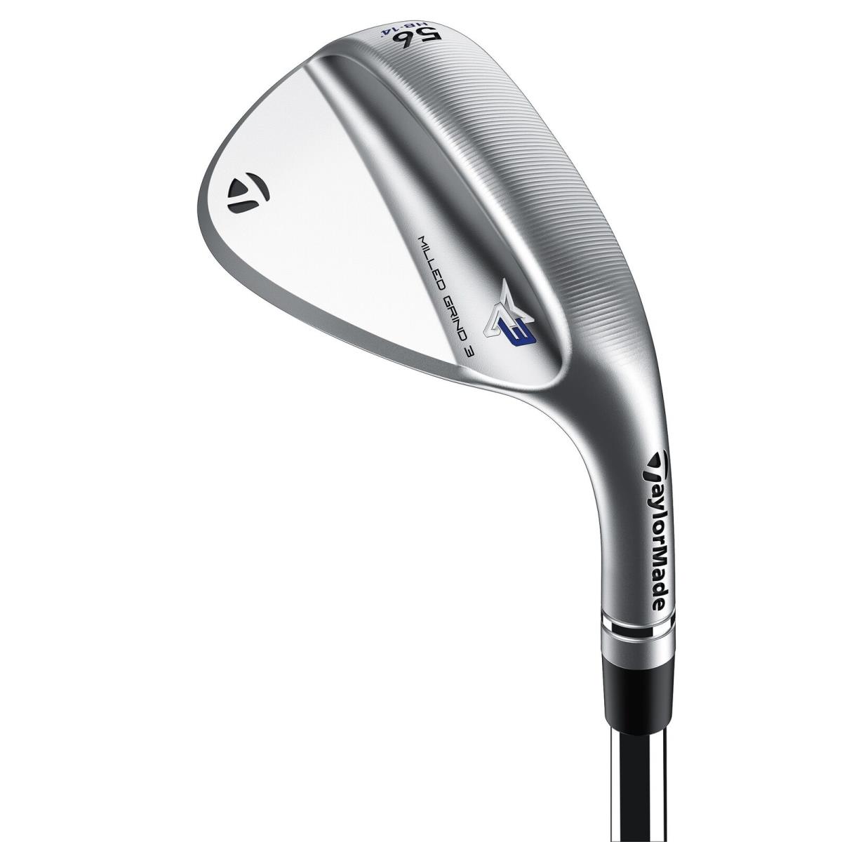 Taylormade Golf Club MG3 Chrome SB 60 Lob Wedge Stiff Steel - Silver, Lie Angle: Silver