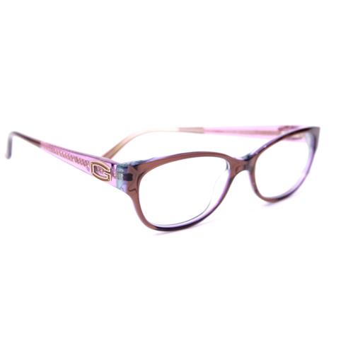 Guess GU2372 Brn Eyeglasses Size: 52- 16 - 135 - Brown - Pink Frame