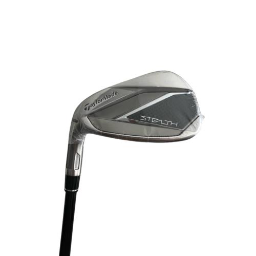 Lefty Taylormade Stealth 8 Iron Ventus Red A Senior Midsize Grip - Red, Teal