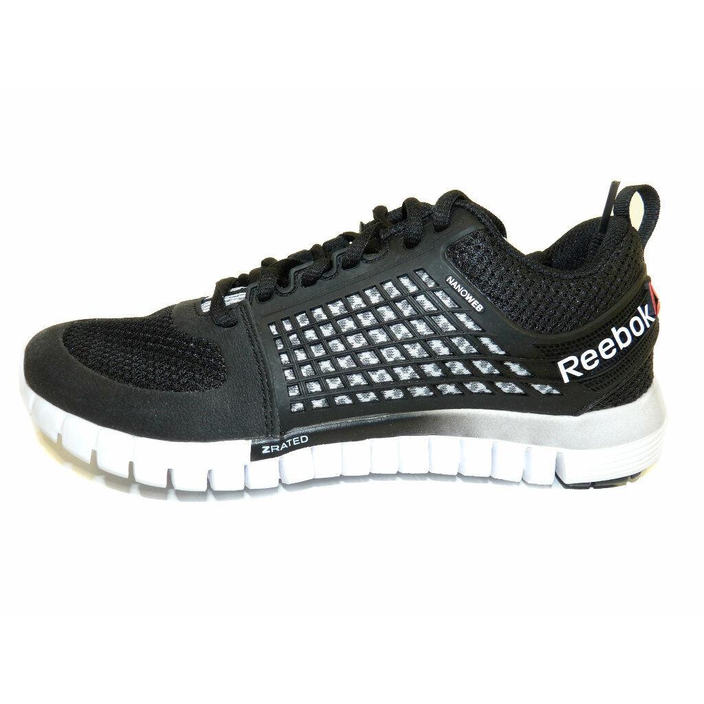 Reebok Women`s Zquick Electrify Black / Steel / White Running Shoes Size 8.5 M