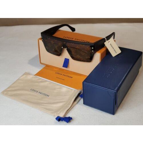 Louis Vuitton Waimea L Monogram Sunglasses Rare Chocolate Brown