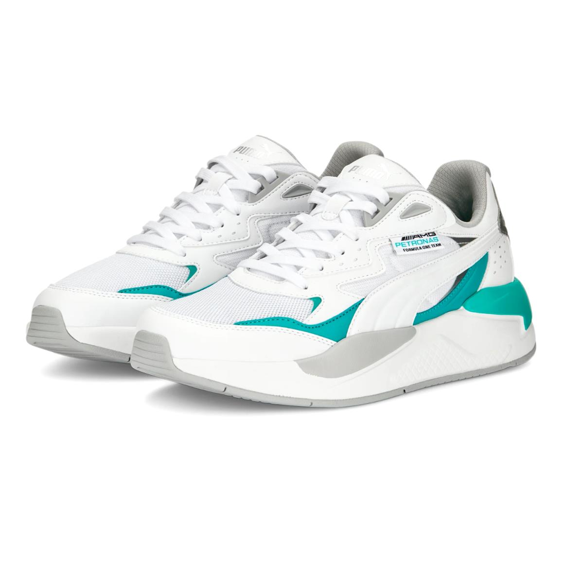 Puma Mercedes Amg X Ray Speed Petronas F1 White Driving Racing Athletic Shoes