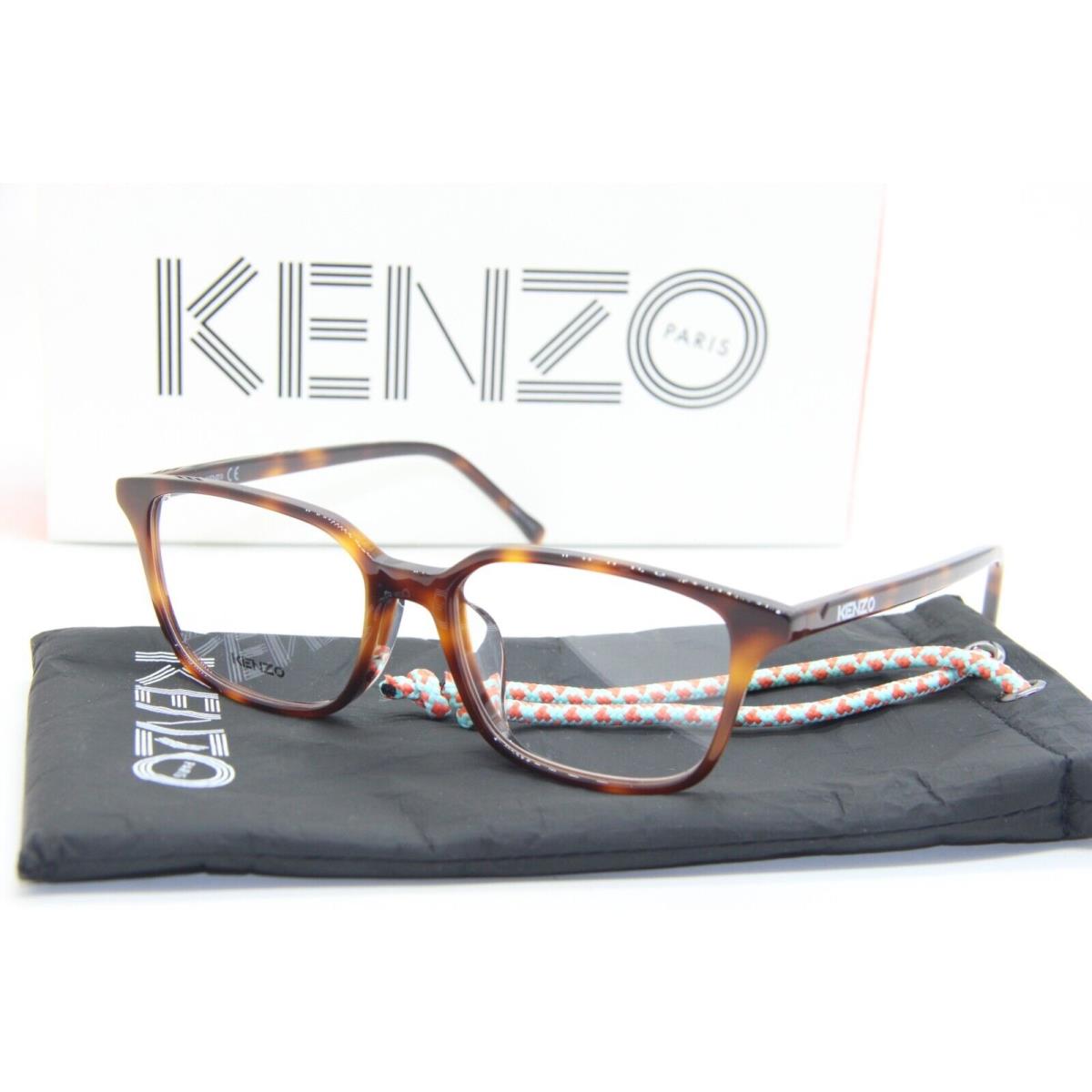 Kenzo KZ 50146F 053 Havana Eyeglasses W/case 53-17