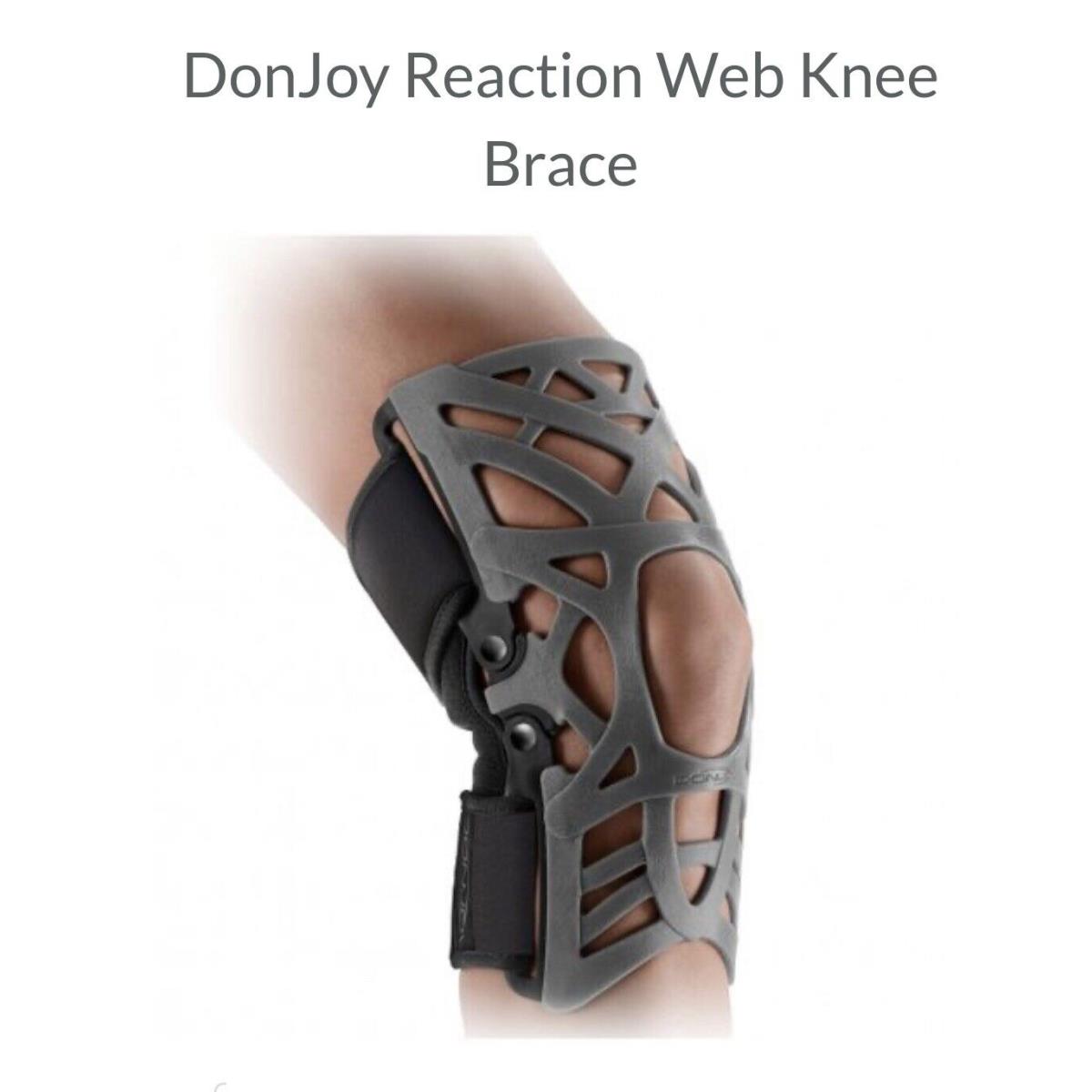 Knee Brace Gray Xl- Xxl Donjoy Reaction 11-0215-4