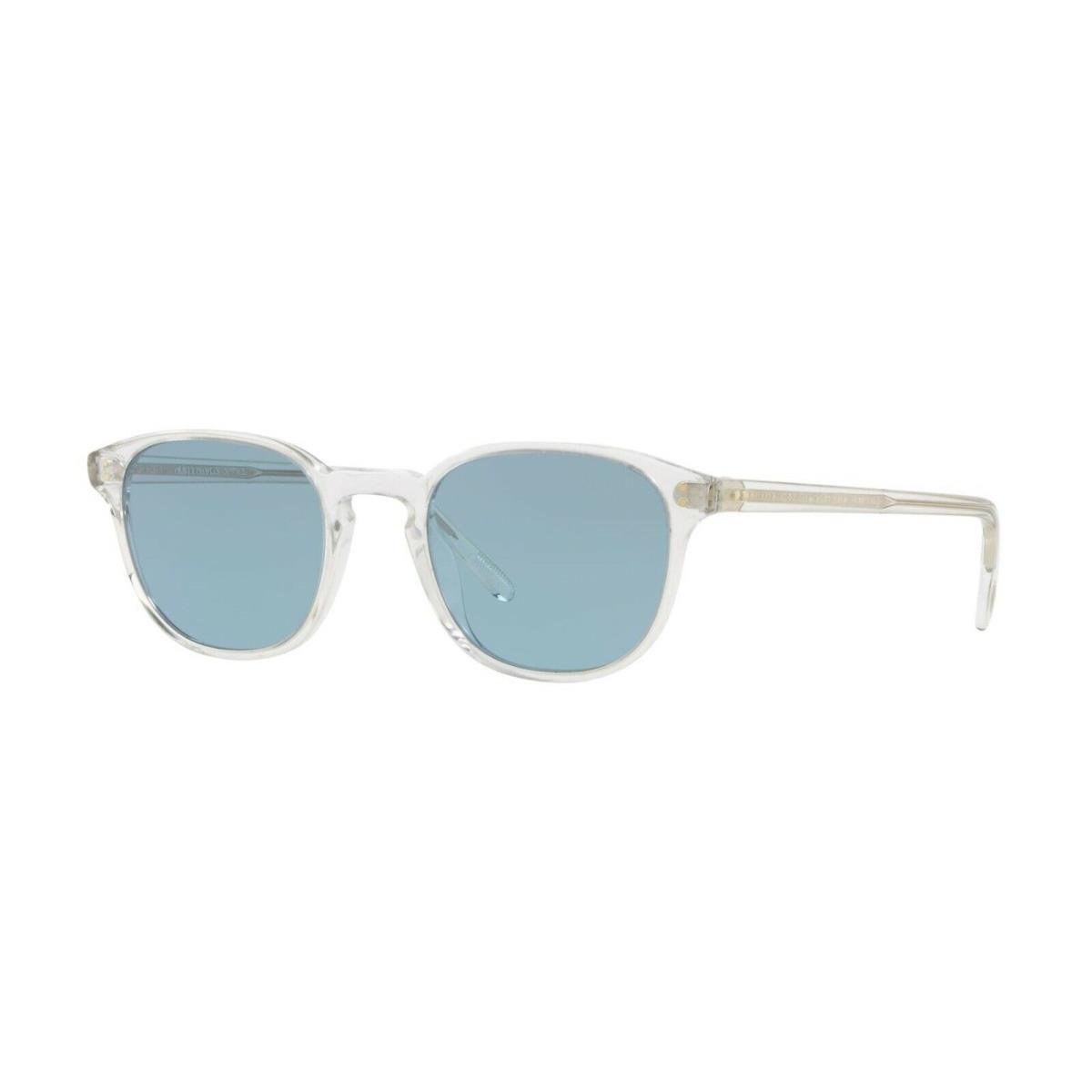 Oliver Peoples Fairmont OV 5219S Crystal/cobalto 1101/56 Sunglasses - Frame: Clear, Lens: Blue