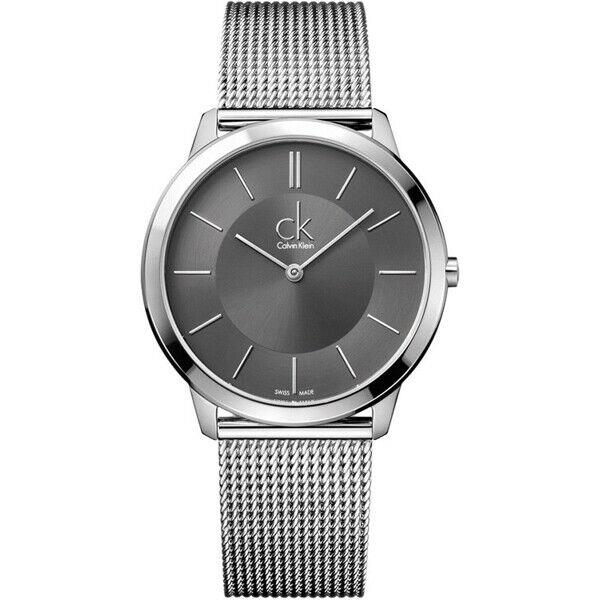 Calvin Klein K3M21124 Minimal Steel Mesh Swiss Men s Watch