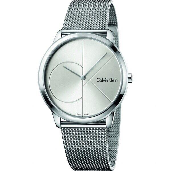 Calvin Klein K3M2112Z Minimal 40mm Mesh Strap Unisex Watch
