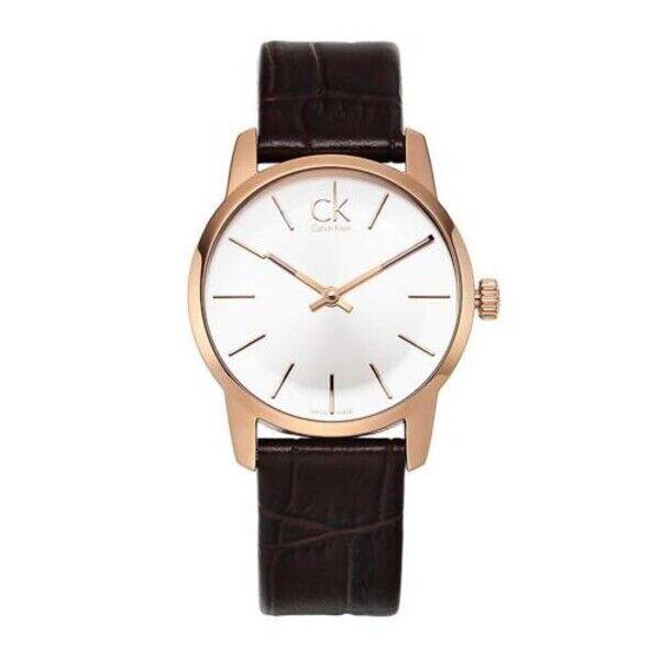 Calvin Klein K2G23620 City Rose Gold Ladies Watch