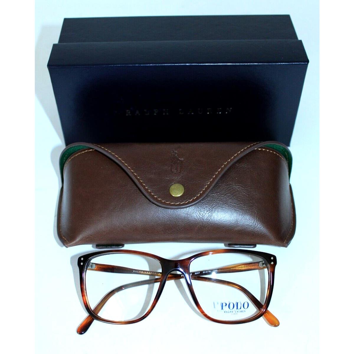 Polo Ralph Lauren Women`s Havana Eyeglasses Frames PH 2138 5007 53-16-140