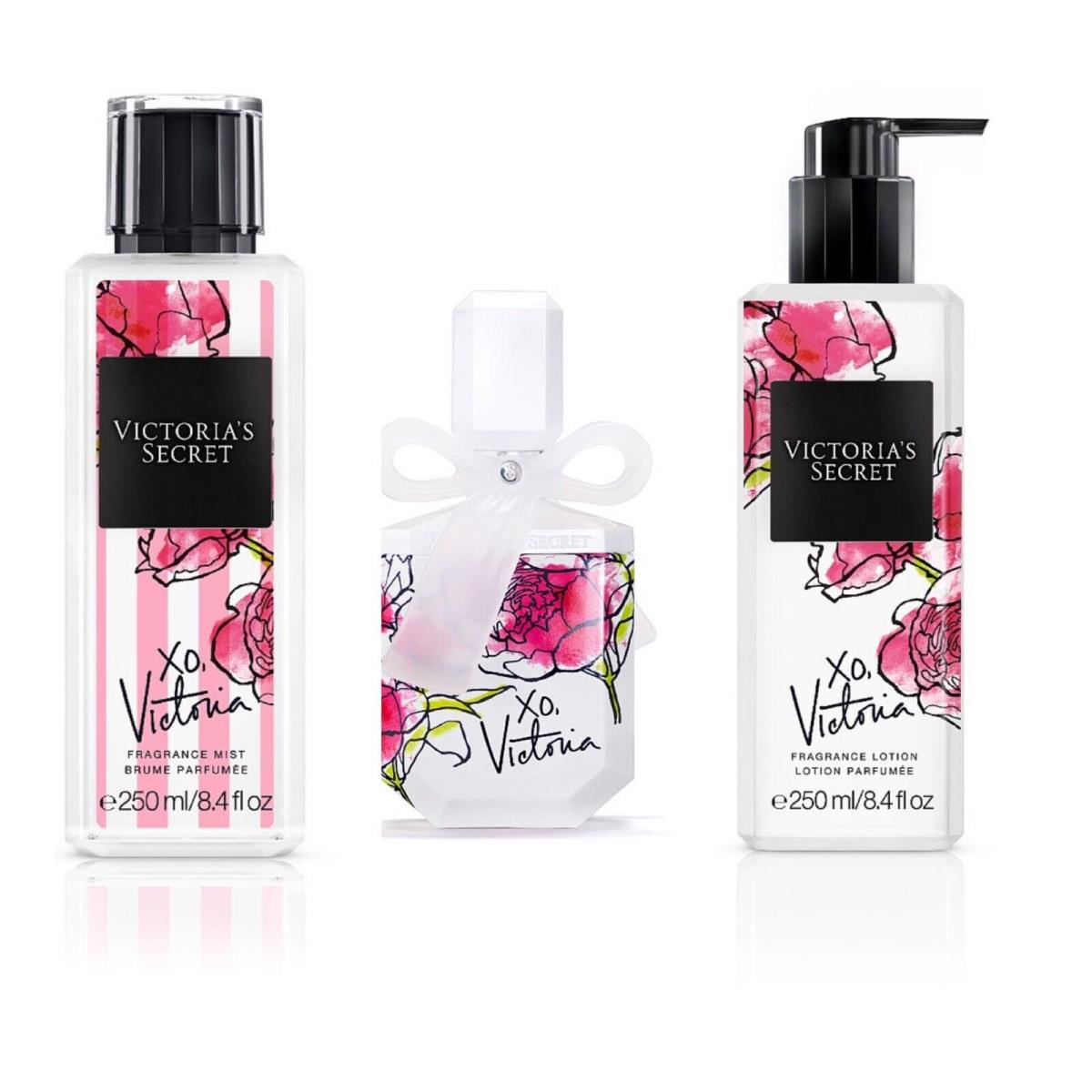 Victoria`s Secret XO Victoria Eau de Parfum 3.4 Fl.oz. /fragrance Mist /lotion