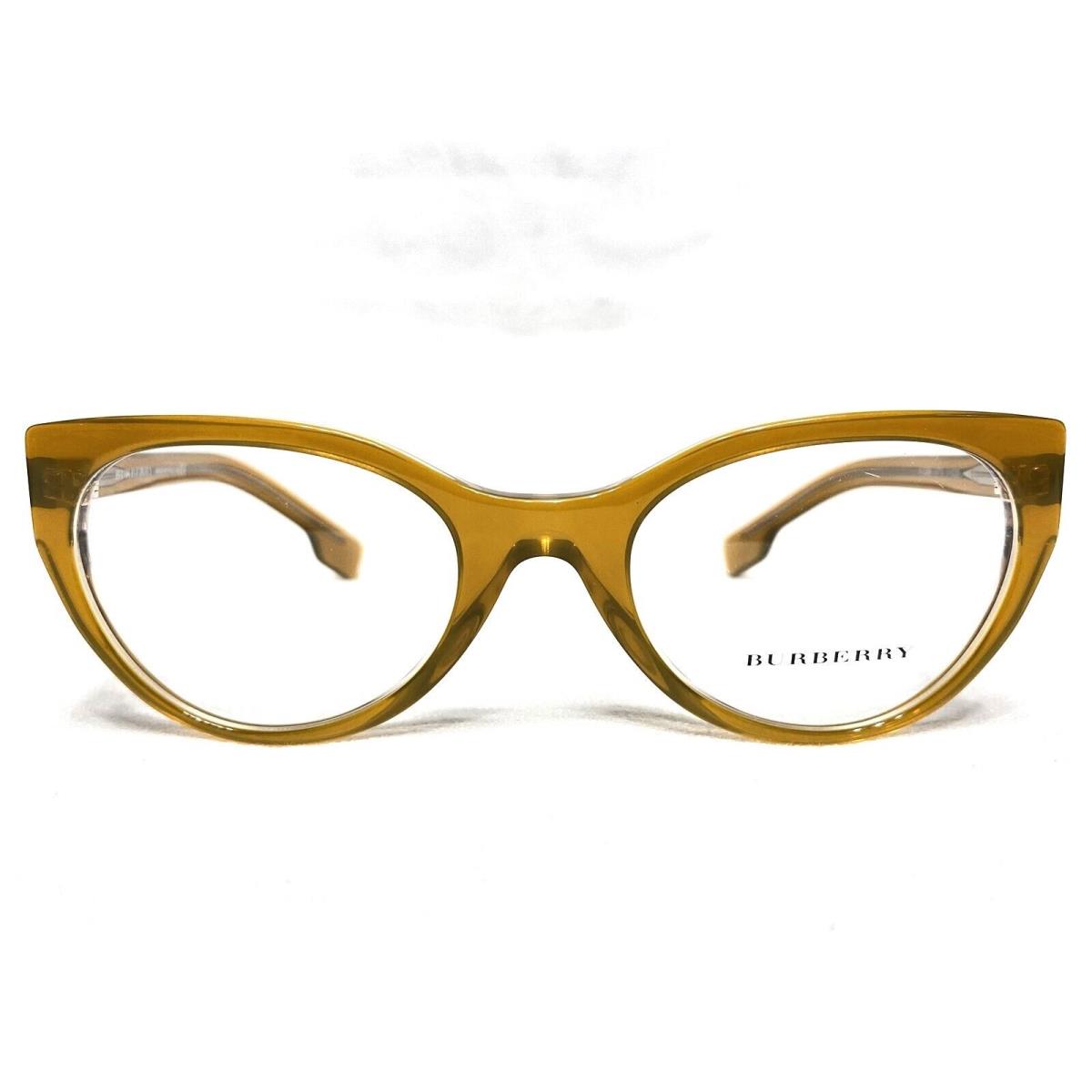 Burberry B2289 3775 Womens Brown/orange Cat`s Eye Eyeglasses Frames 51/20