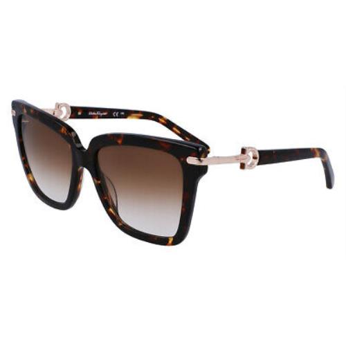 Salvatore Ferragamo SF1085S Sunglasses Dark Tortoise 57mm