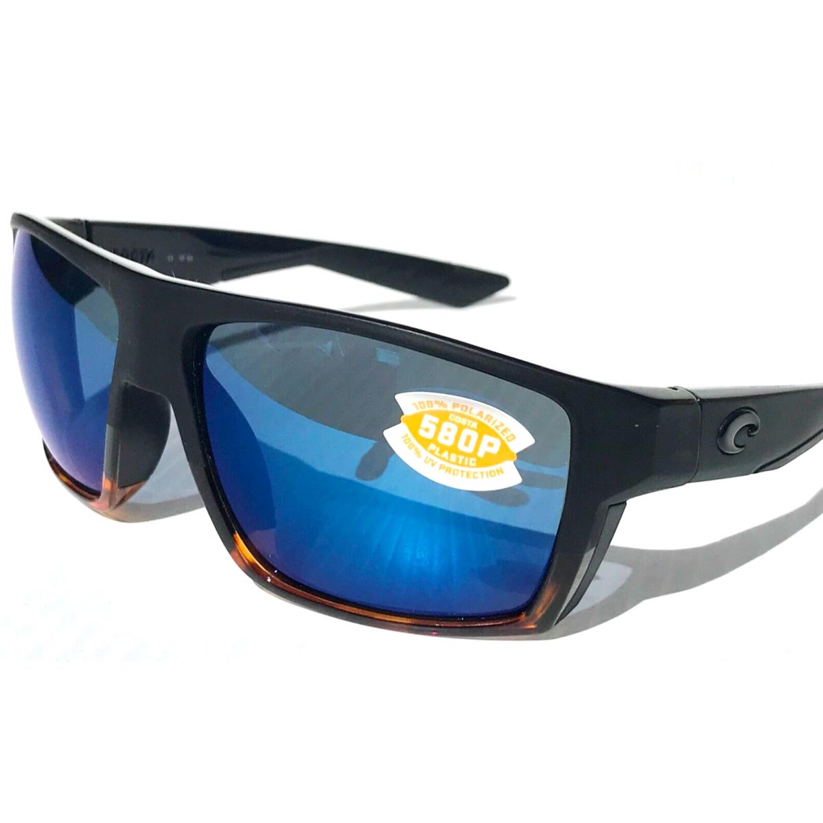 Costa Del Mar sunglasses Bloke - Frame: Black & Tortoise, Lens: Blue 5