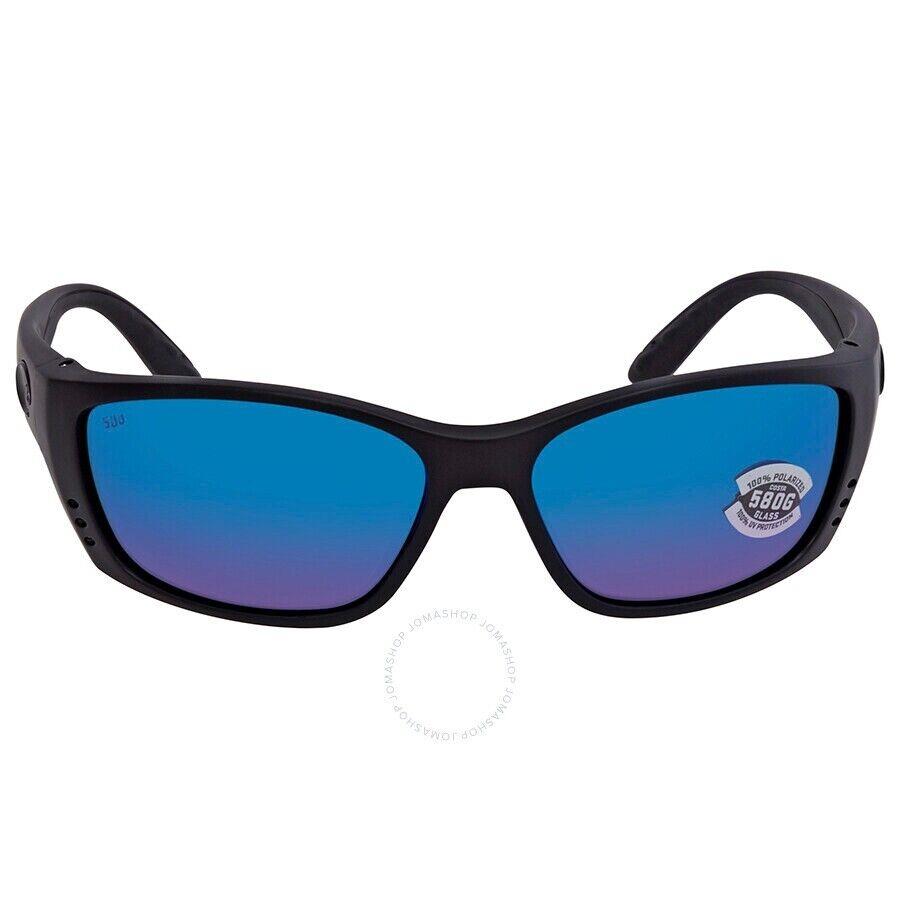 Costa Del Mar FS 01 Obmglp Fisch Sunglasses Blue Mirror 580G Polarized 64mm