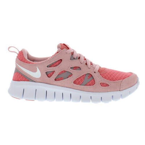 Nike Free Run 2 Girls Shoes - Pink , Pink Main