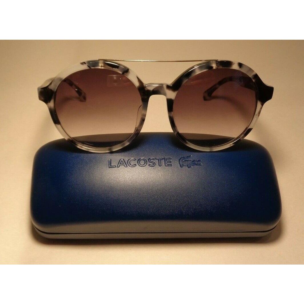 Lacoste L837SA Grey Havana Men`s Sunglasses