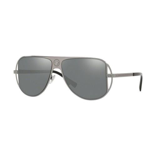 Versace Grecmania VE 2212 Ruthenium/grey Mirrored 1001/6G Sunglasses