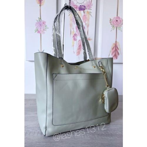STEVE MADDEN Purse BLindy Large Tote Bag, Pouch & Wallet Set - Jade  Green - 4pcs