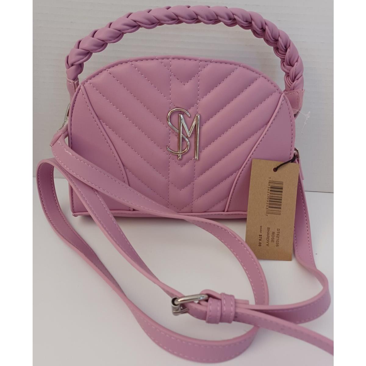 Steve Madden Bhardyy Top Handle Satchel /crossbody Bag Rose